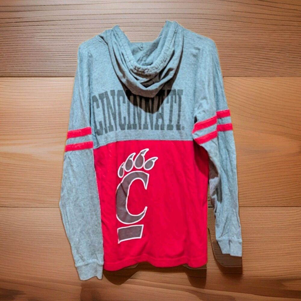 Boxcraft Hooded Long Sleeve University Cincinnati Bestcats Womens Size M